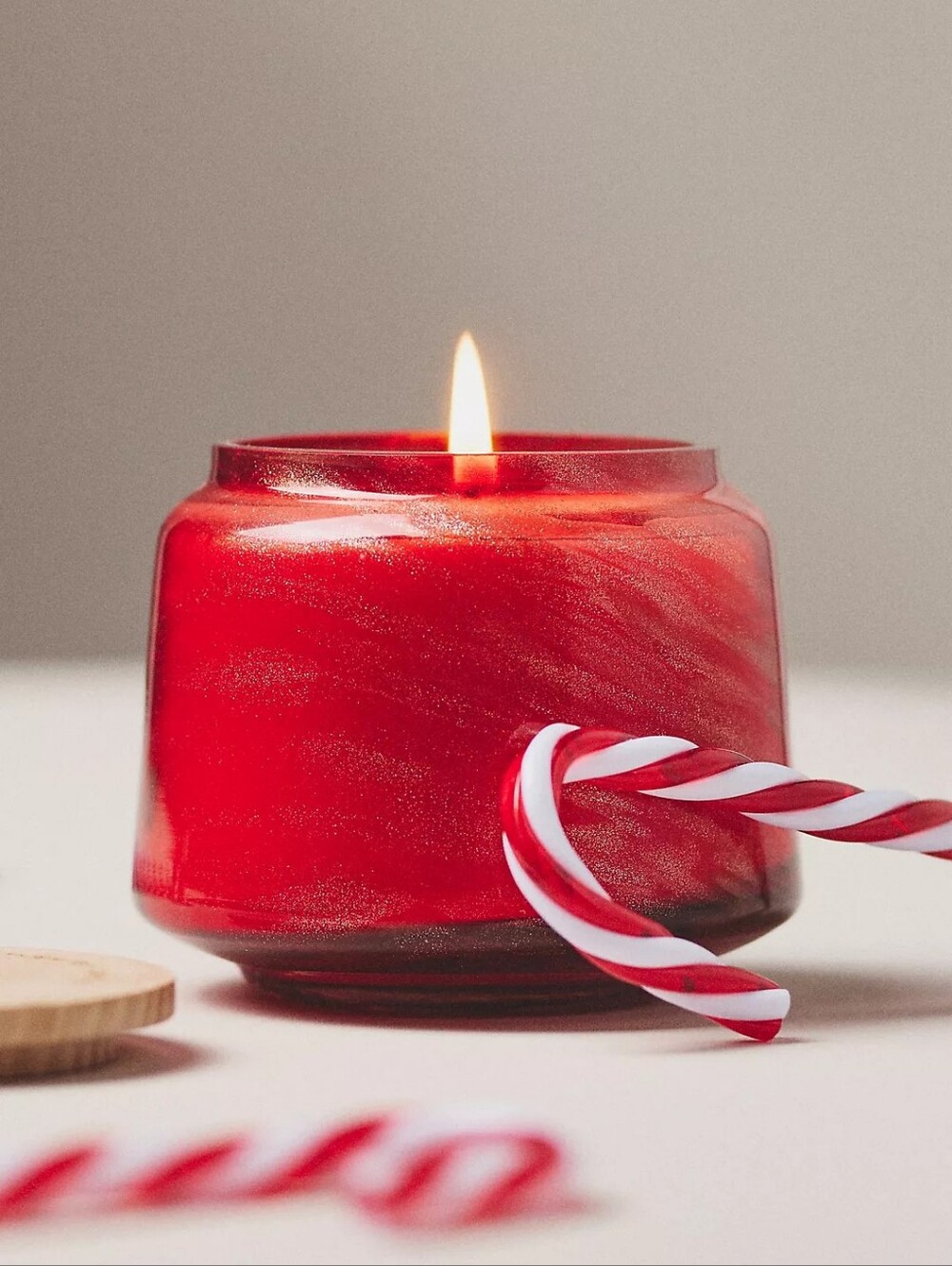 Anthropologie Gather Candle Gourmand Peppermint Stick